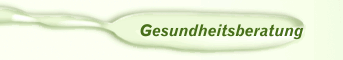 Gesundheitsberatung